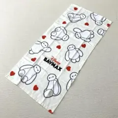 【新品未使用】ベイマックス フェイスタオル ディズニー 総柄 ハート 人気
