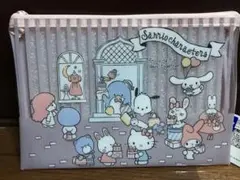 サンリオキャラクターズ　ポーチ　フラットポーチ　新品