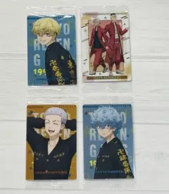 東リベ ウエハース3 松野千冬、黒川イザナ&鶴蝶、三ツ谷隆、河田ソウヤ セット