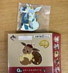 ７種セット メタルチャーム 一番くじ H賞　ブイズ　グレイシア　ニンフィア 7種セット メタルチャーム 一番くじ H賞 ブイズ グレイシア
