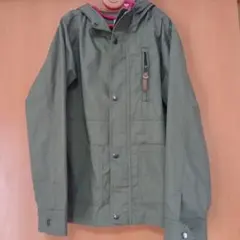 美品　NAVYオリーブグリーン キッズジャケット150センチ