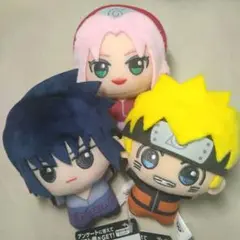 NARUTO-ナルト-疾風伝 ちびぐるみvol.1 ナルト　サスケ　サクラ