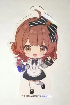 アイマス 学マス 花海佑芽 ホログラムステッカー アニメイトカフェ