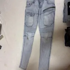 IZ FRONTIER デニム カーゴパンツ 作業着