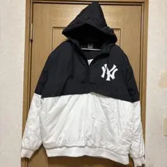 マジェスティック ニューヨーク・ヤンキース プルオーバー ダウン NY