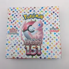 【新品未開封】ポケモンカード 151 1BOX シュリンクなし ペリペリあり