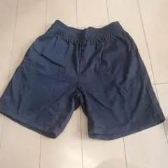 GU 黒ショートパンツ 12-11