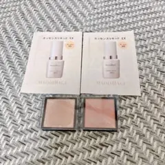 マキアージュアイシャドウ　PK374 BE212 ファンデサンプル付