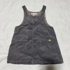 Zara ベビーサロペット 98cm グレー