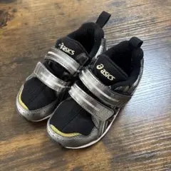 ASICS ブラック/シルバー スニーカー US 10.5