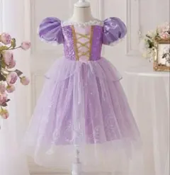 プリンセス　ドレス ラプンツェル　5y ディズニーのサムネイル