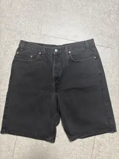 90s USA製 Levi's 550 ブラックデニム W38