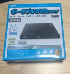 Logitec ポータブルDVDドライブ USB 2.0
