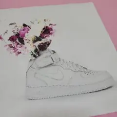 ナイキ NIKE シューズinフラワー ボックスプリント Tシャツ
