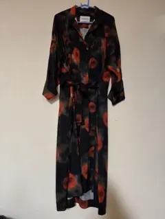 HENRIK VIBSKOV 花柄ロングワンピース S HENRIK VIBSKOV 長袖ロングワンピース ヘンリクビブスコフ - メルカリ
