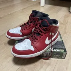 Nike Air Jordan 1 レッド/ホワイト ハイカット