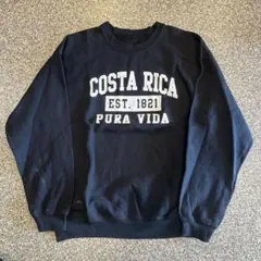 【K7】 COSTA RICA スウェット ブラック