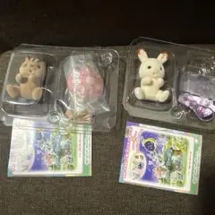 シルバニアファミリー 赤ちゃん妖精の森のなかまたち ショコラウサギ くるみリス