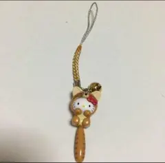 レトロ　ご当地キティ ストラップ キーホルダー　ハローキティ