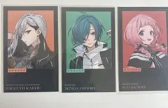 にじさんじ 七次元生徒会 チェキ風カード 樋口楓 緑仙 周央サンゴ