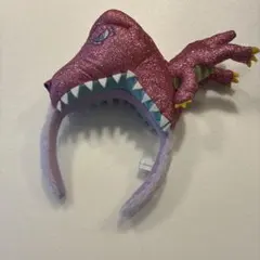 USJ ジュラシックワールド 恐竜 カチューシャ ピンク