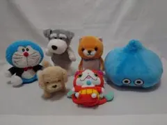 電池で動くぬいぐるみ ６体 まとめ売り＋RCヘリコプター