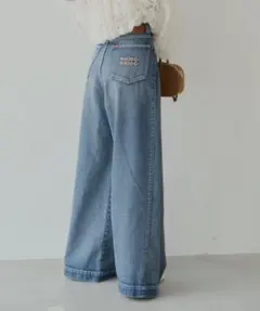 Chico ルーズワイドデニム S