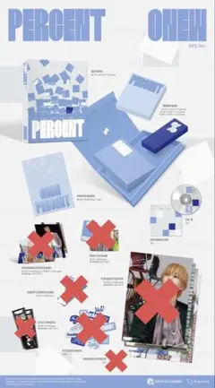 ONEW オニュ オンユ PERCENT 99%ver CD アルバム