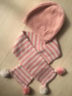 【ZARAキッズ♪】ニット帽子&マフラー（セット）