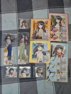 青ブタ 桜島麻衣 まとめ売り 大量 くじQ アクスタ 色紙 缶バッジ 青ブタ 桜島麻衣 まとめ売り くじQ アクスタ 色紙 缶バッジ - メルカリ