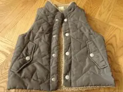 petit main ダウンベスト　プティマイン　S 80 90