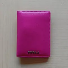 FURLA パスケース 定期入れ　カードケース ピンク