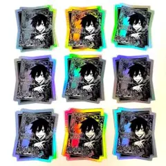 桃源暗鬼 オーロラホログラムダイカットシール 9枚セット まとめ売