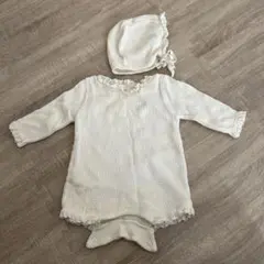 モンベベ　ロンパース ワッフル 韓国