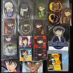 名探偵コナン　ダイカットクリアステッカー　9種 シークレット有り/イタジャガ　他