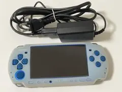 【動作確認済】　SONY PSP 3000 本体 ブルー