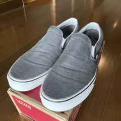 VANS グレー スリッポン