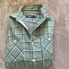 RRL グリーン チェックシャツのサムネイル
