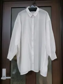 未使用 coca シアー素材 シャツブラウス