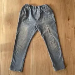 ブランシェス 暖パン120cm ジーンズ ウオッシュド