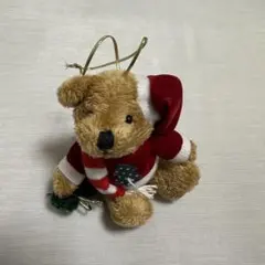 クリスマス くま マスコット ぬいぐるみ キーホルダー オーナメント