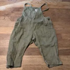 ピーナツスヌーピー刺繍オーバーオール 90サイズ