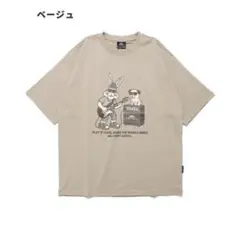 クリフメイヤー KRIFF MAYER 半袖 Tシャツ ベージュ　Lサイズ