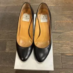 LANVIN en Blue ランバンオンブルー パンプス 23cm 箱付 本革のサムネイル