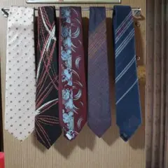 ネクタイ 5本セット 多様なデザイン