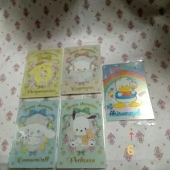 サンリオキャラクターズウエハース6が1枚・7が4枚セット