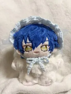 ま！ にじまるっと ちびぐるみ 猫耳×お花のヘッドドレス にじまるっと ちびぐるみ いつぬい ぬい服 お花×猫耳のヘッドドレス