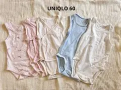UNIQLO エアリズム ベビー肌着5枚セット ノースリーブ タンクトップ