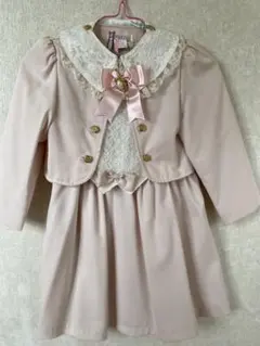 女の子　フォーマル、ボレロワンピース(120サイズ)