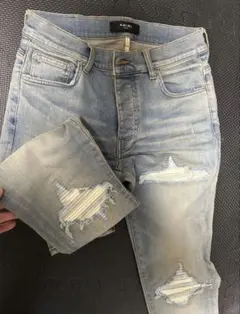 も*ん様 23秋冬AMIRI アミリ ヴィンテージ加工 バギージーンズ も*ん様 23秋冬AMIRI アミリ ヴィンテージ加工 バギージーンズ - メルカリ